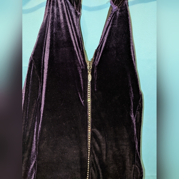 Pant suit velvet - Picture 3 of 8